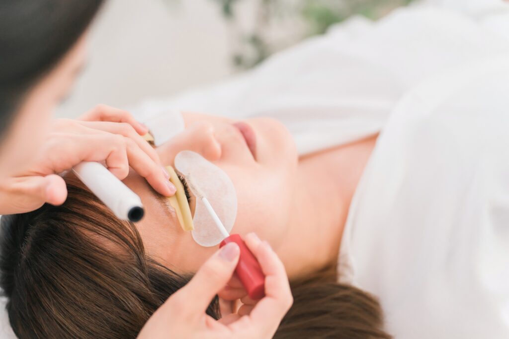 トータルビューティーサロンANGELIQUEの、負担の少ない上質なまつ毛パーマ